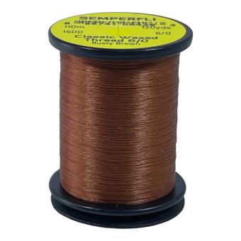 Classic Waxed Thread 6/0 Rusty Brown 110 meter