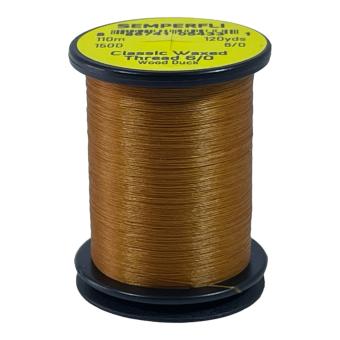 Classic Waxed Thread 6/0 Wood Duck 110 meter