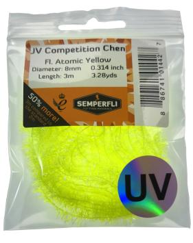 Competition UV Chenille 8 mm Fluo Atomic Yellow