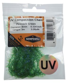 Competition UV Chenille 8 mm Peacock Green