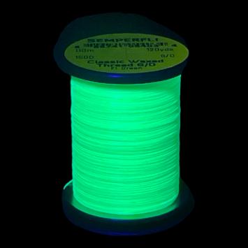 Classic Waxed Thread 6/0 Fluo Green 110 meter