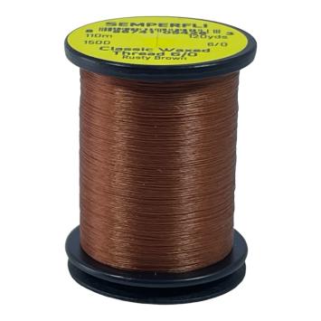 Classic Waxed Thread 6/0 Rusty Brown 110 meter